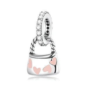 (image for) PANDORA Style Exquisite Heart Bag Dangle Charm - SCC2153