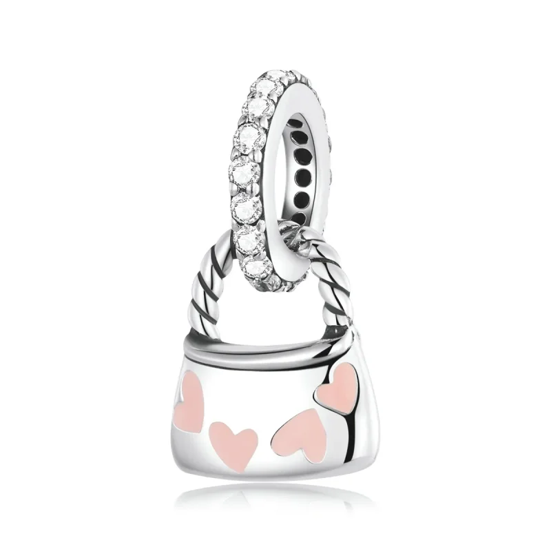 (image for) PANDORA Style Exquisite Heart Bag Dangle Charm - SCC2153 - Product Image