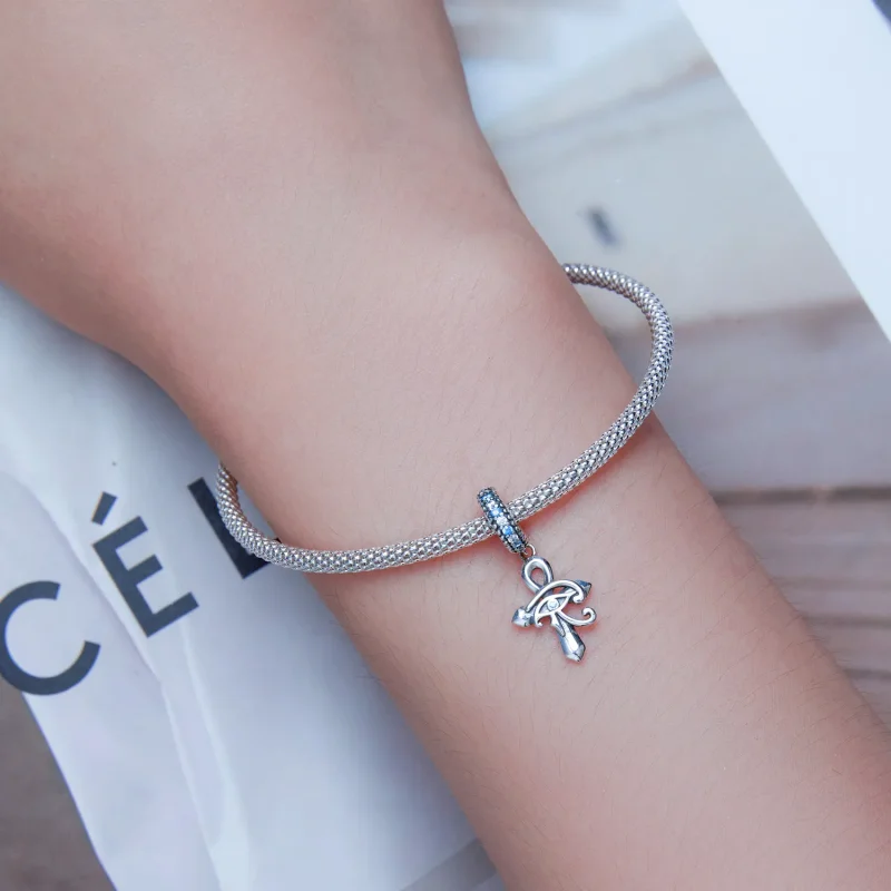 (image for) PANDORA Style Eye of Horus On The Cross Dangle Charm - SCC2371 - View 5