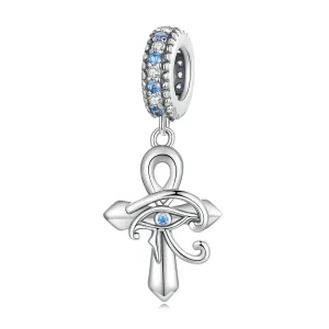 (image for) PANDORA Style Eye of Horus On The Cross Dangle Charm - SCC2371