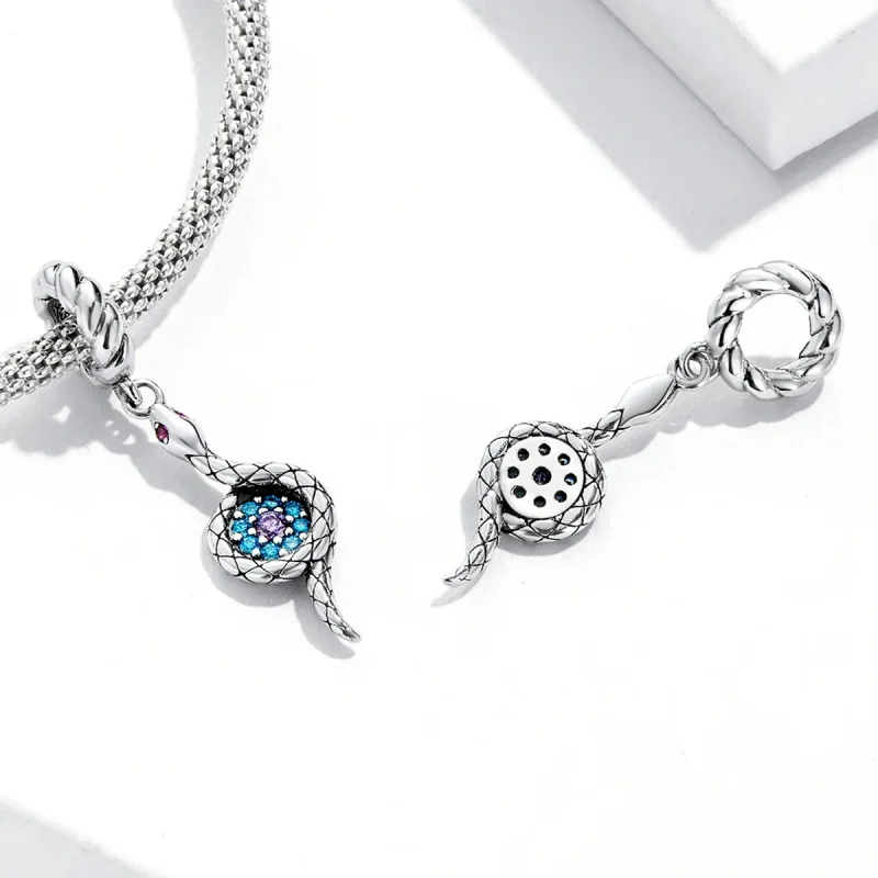 (image for) PANDORA Style Eye of The Serpent Demon Dangle Charm - SCC2161 - View 4