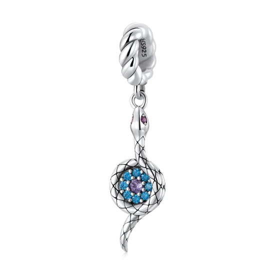 (image for) PANDORA Style Eye of The Serpent Demon Dangle Charm - SCC2161