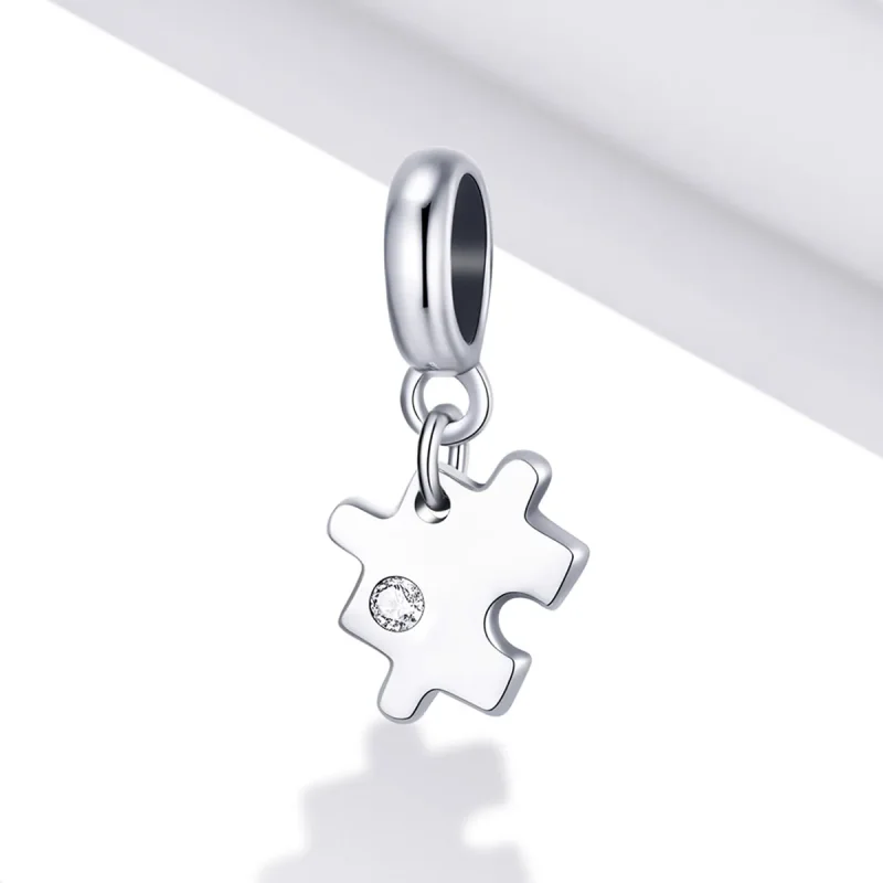 (image for) PANDORA Style Fashion Puzzle Dangle Charm - SCX133 - View 2