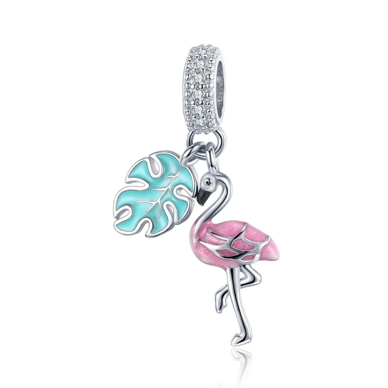 (image for) PANDORA Style Flamingo Dangle Charm - BSC277 - Product Image