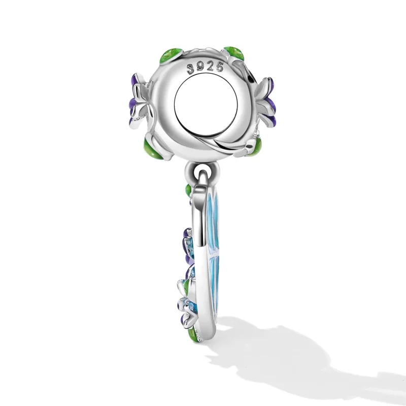 (image for) PANDORA Style Flower Window Dangle Charm - SCC2323 - View 3