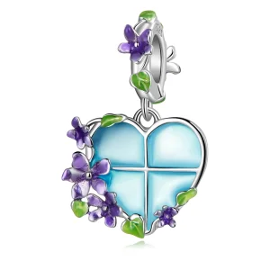 (image for) PANDORA Style Flower Window Dangle Charm - SCC2323