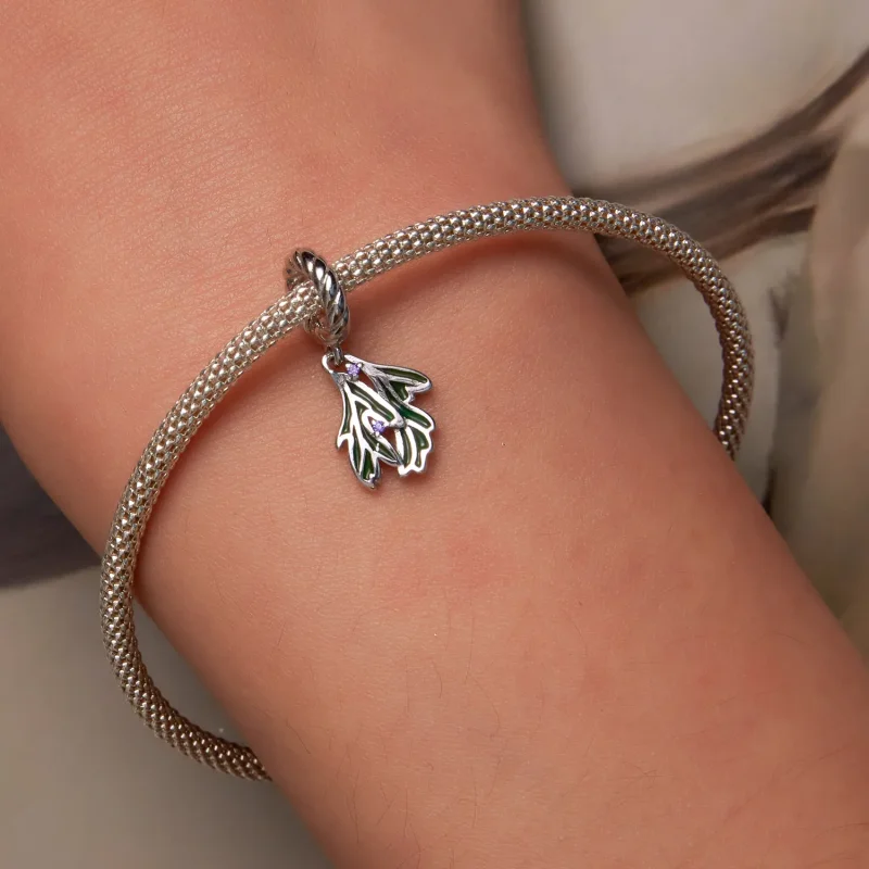 (image for) PANDORA Style Fresh Leaves Dangle Charm - SCC2295 - View 6