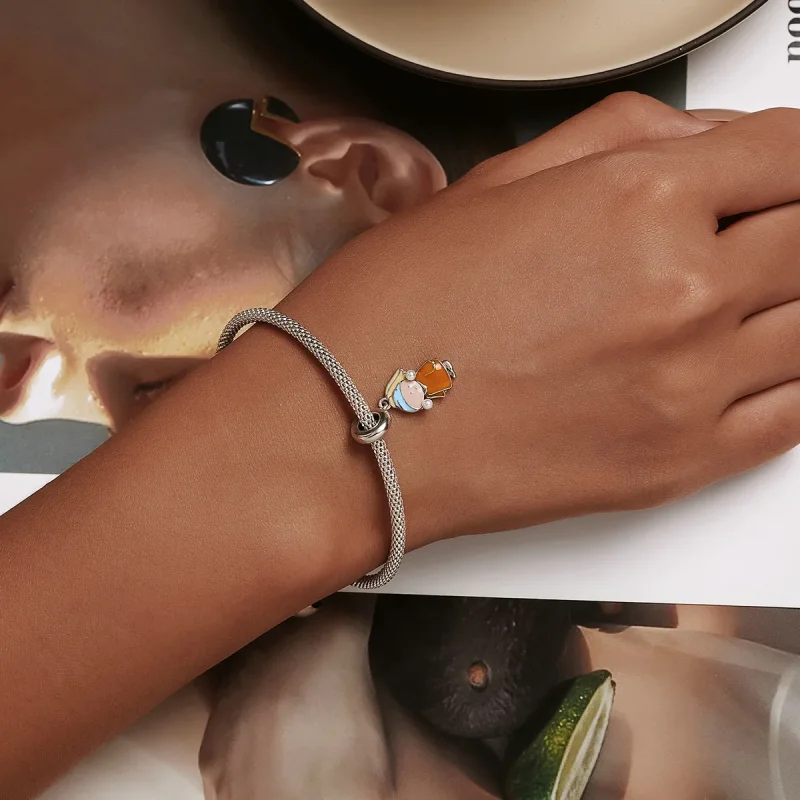 (image for) PANDORA Style Girl With Pearls Dangle Charm - SCC2078 - View 5