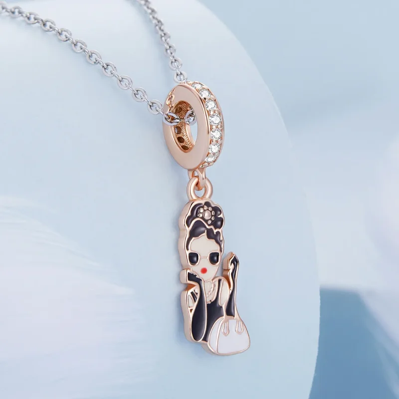 (image for) PANDORA Style Goddess Hepburn Dangle Charm - BSC641 - View 2