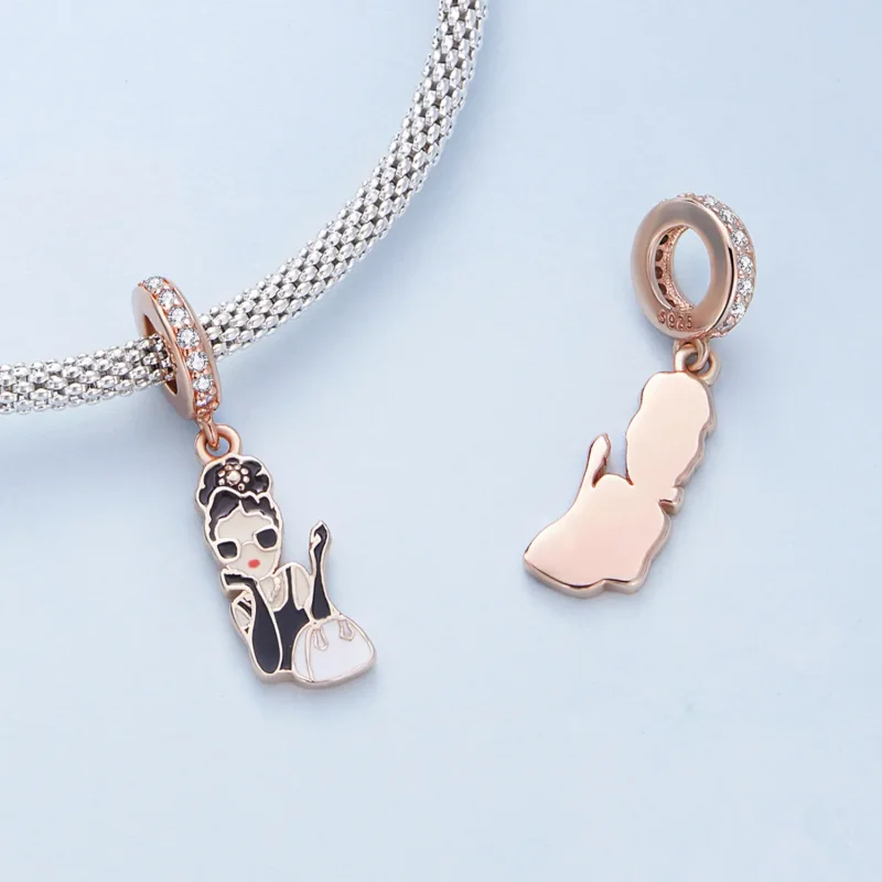 (image for) PANDORA Style Goddess Hepburn Dangle Charm - BSC641 - View 4