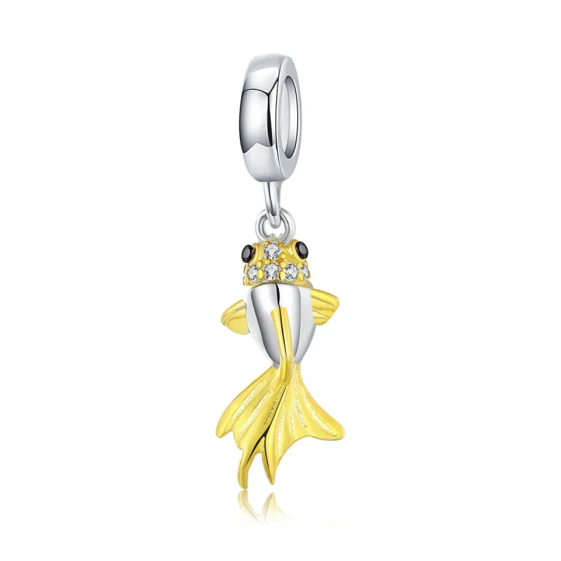 (image for) PANDORA Style Golden Koi Dangle Charm - BSC127 - Product Image