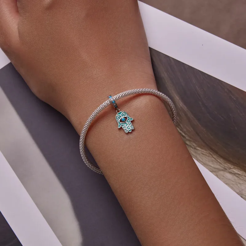 (image for) PANDORA Style Hand of Fatima Dangle Charm - BSC593 - View 5