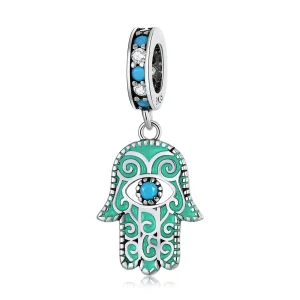(image for) PANDORA Style Hand of Fatima Dangle Charm - BSC593