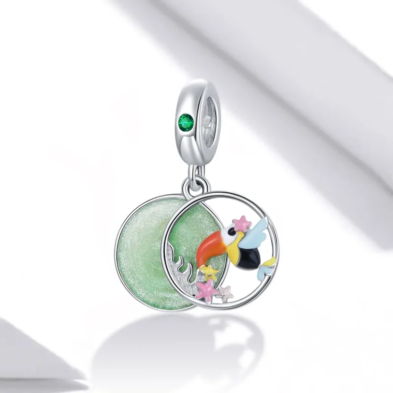 (image for) PANDORA Style Happy Toucan Dangle Charm - BSC449 - View 2