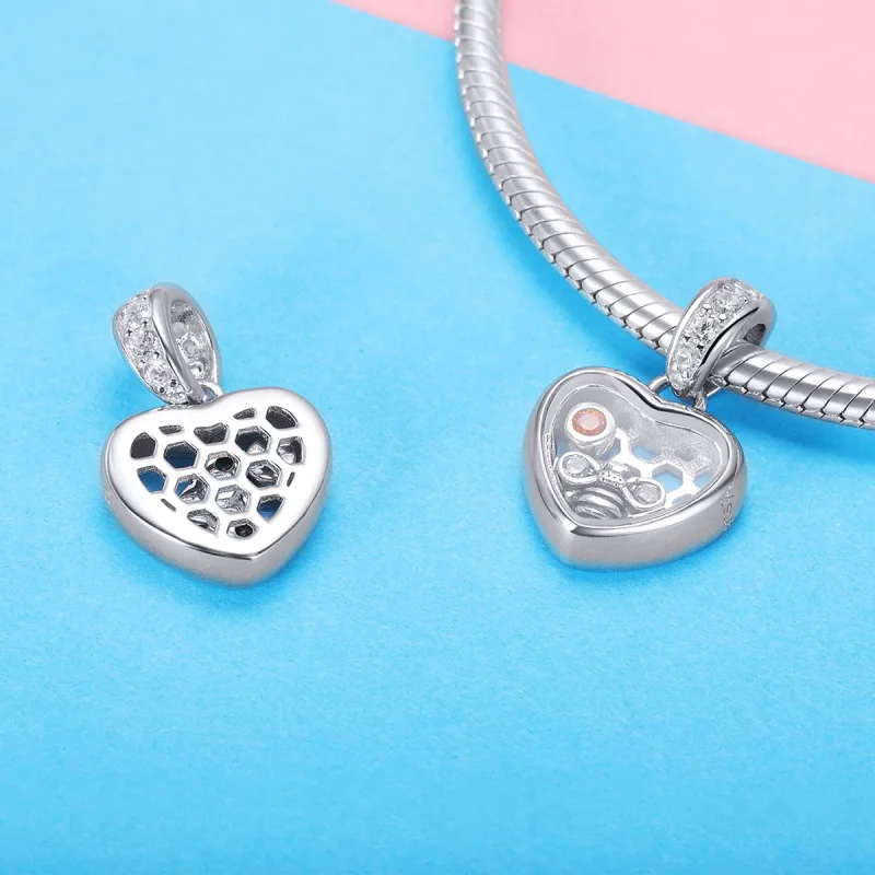 (image for) PANDORA Style Hive Love Dangle Charm - SCC870 - View 4