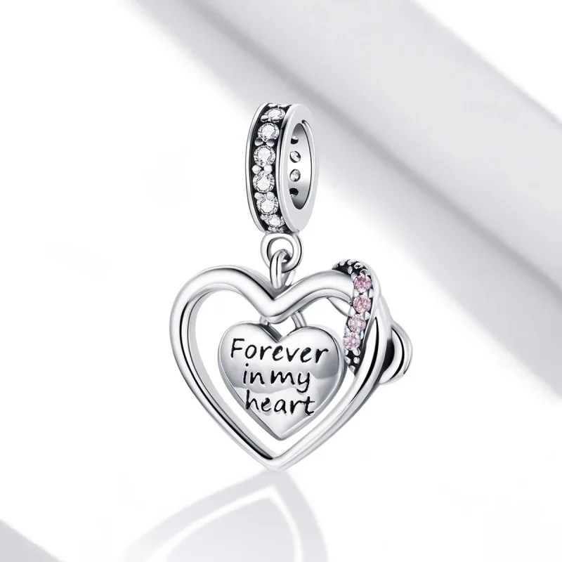 (image for) PANDORA Style Infinite Love Dangle Charm - BSC482 - View 2