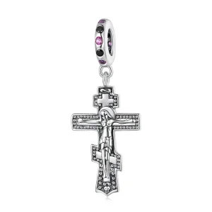 (image for) PANDORA Style Jesus Cross Dangle Charm - BSC668