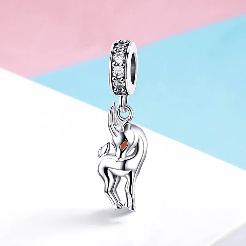 (image for) PANDORA Style Last Tibetan Antelope Dangle Charm - BSC046 - View 2