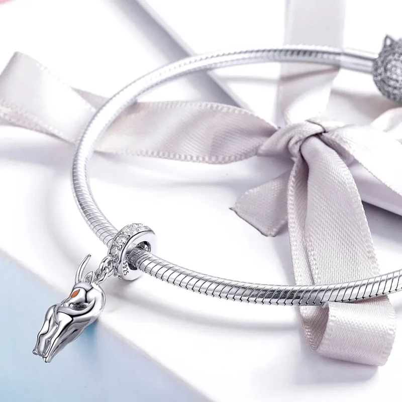 (image for) PANDORA Style Last Tibetan Antelope Dangle Charm - BSC046 - View 3