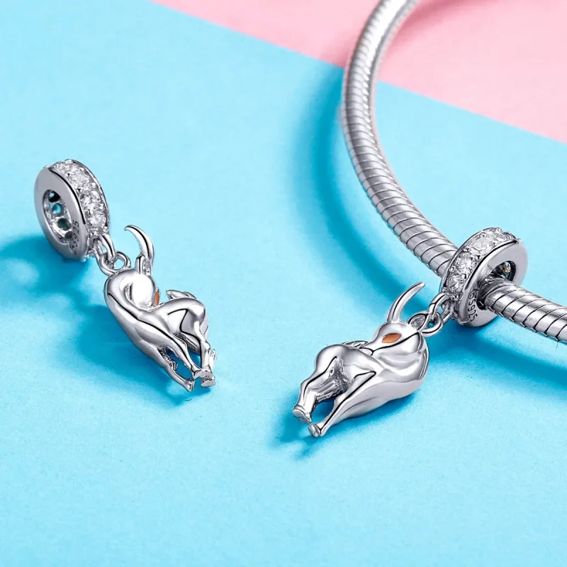 (image for) PANDORA Style Last Tibetan Antelope Dangle Charm - BSC046 - View 4