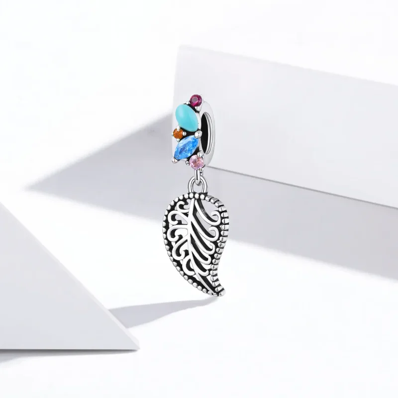 (image for) PANDORA Style Style Leaves Dangle Charm - BSC455 - View 2