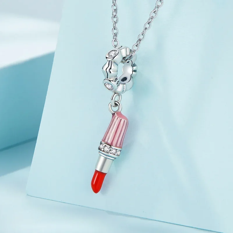 (image for) PANDORA Style Lipstick Dangle Charm - SCC2390 - View 2