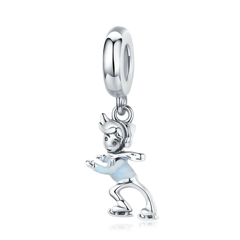 (image for) PANDORA Style Little Boy Skiing Dangle Charm - SCC1352 - Product Image