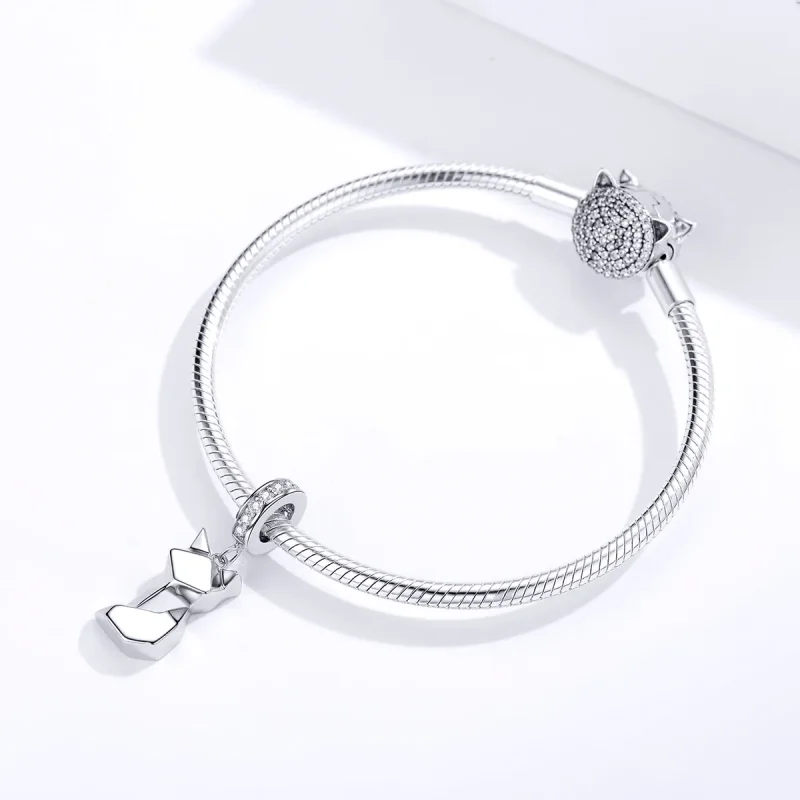 (image for) PANDORA Style Little Fox Dangle Charm - BSC108 - View 3