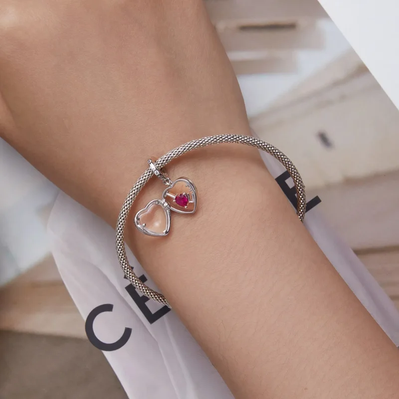 (image for) PANDORA Style Locket I Love You Dangle Charm - BSC681 - View 6