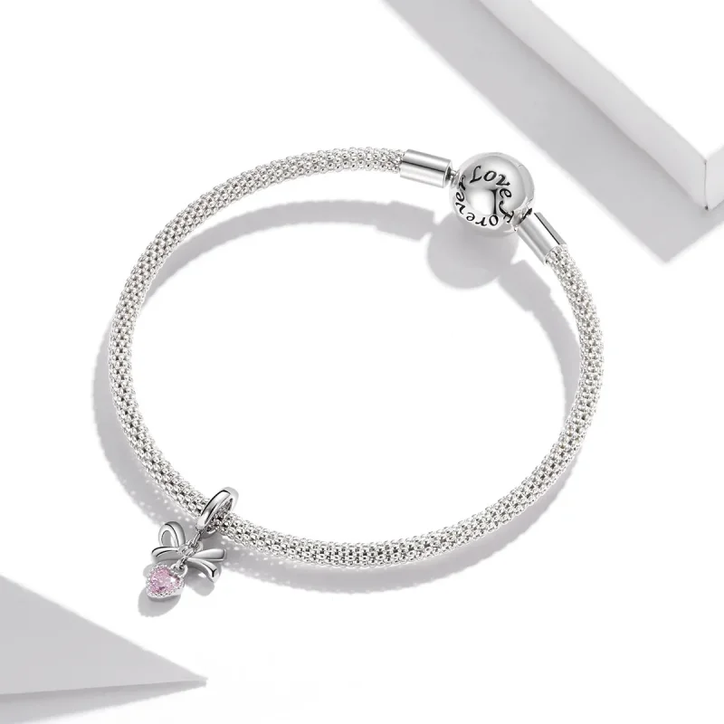 (image for) PANDORA Style Love Bow Dangle Charm - BSX001-L - View 3