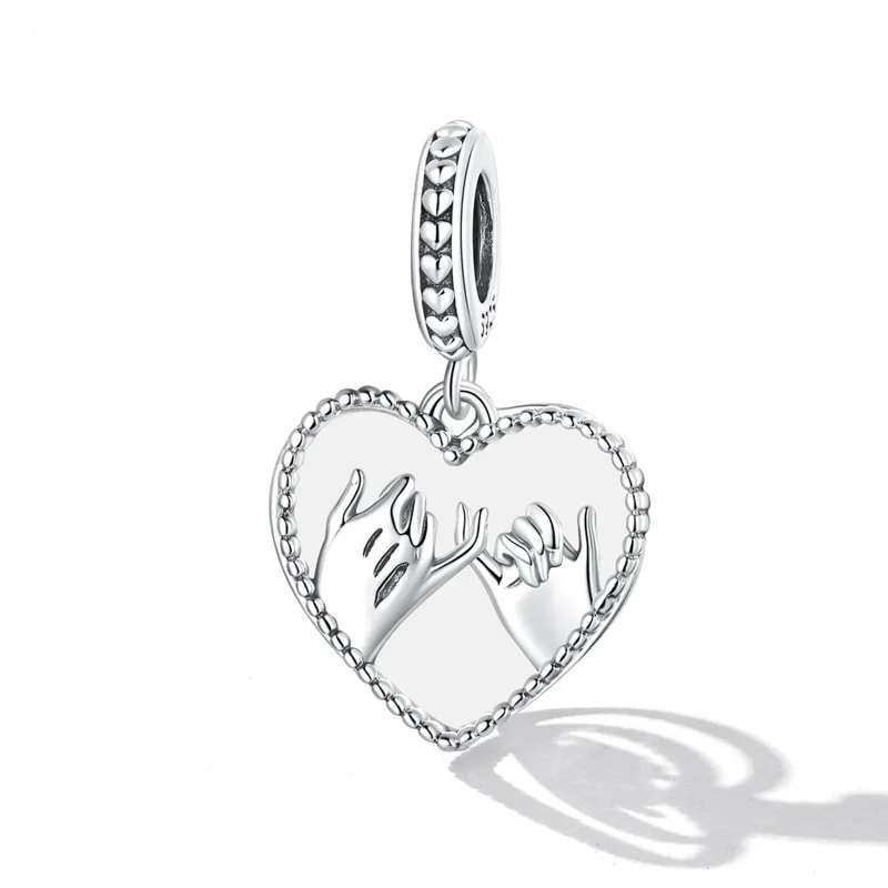 (image for) PANDORA Style Love Hand In Hand Dangle Charm - SCC2270 - View 2