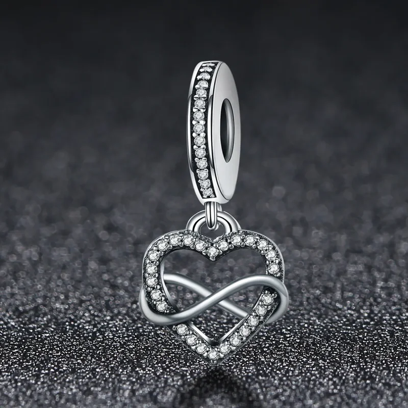 (image for) PANDORA Style Love Knows No Bounds Dangle Charm - SCC261 - View 2
