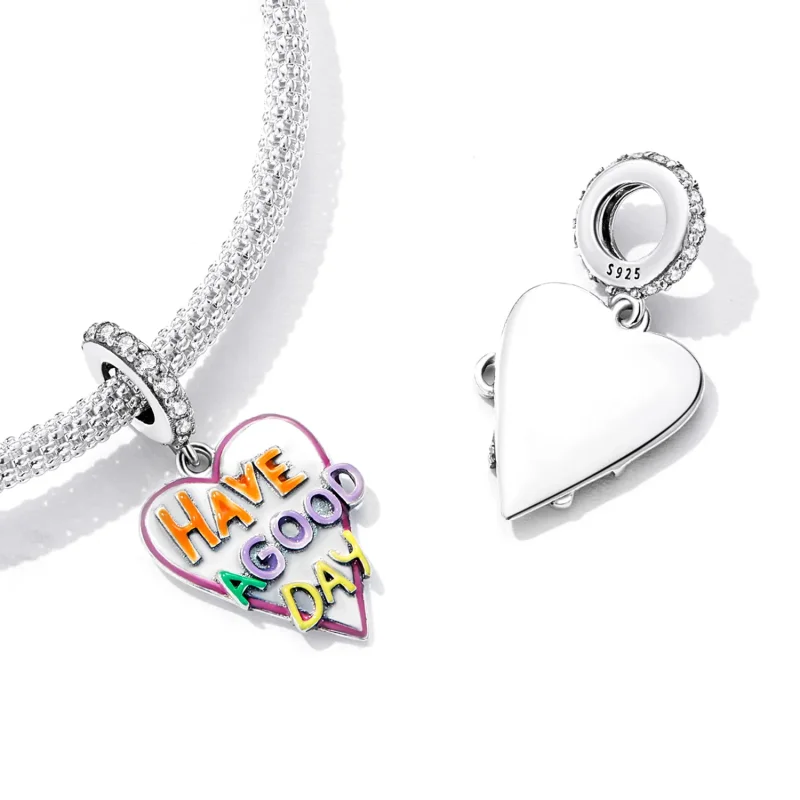 (image for) PANDORA Style Love Letters Dangle Charm - SCC2234 - View 4