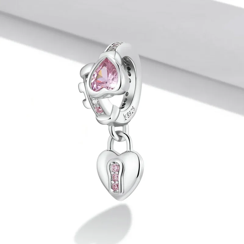 (image for) PANDORA Style Love Lock Dangle Charm - SCC2124 - View 2