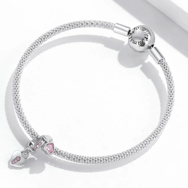 (image for) PANDORA Style Love Lock Dangle Charm - SCC2124 - View 3