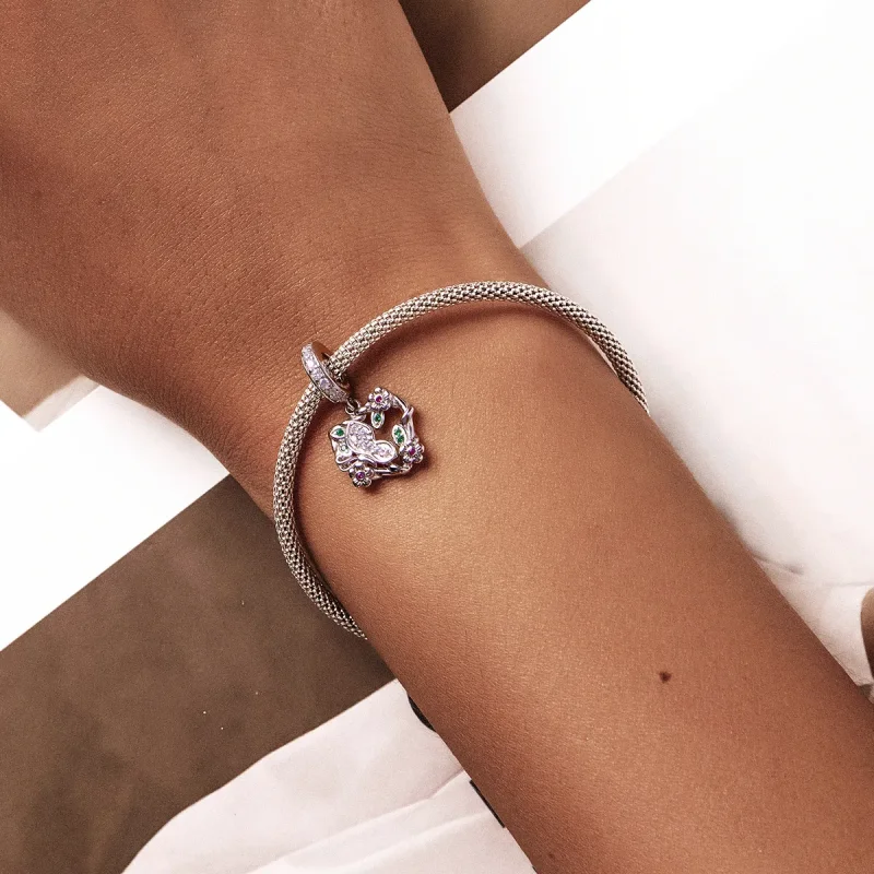 (image for) PANDORA Style Love Spring Garden Dangle Charm - BSC553 - View 5