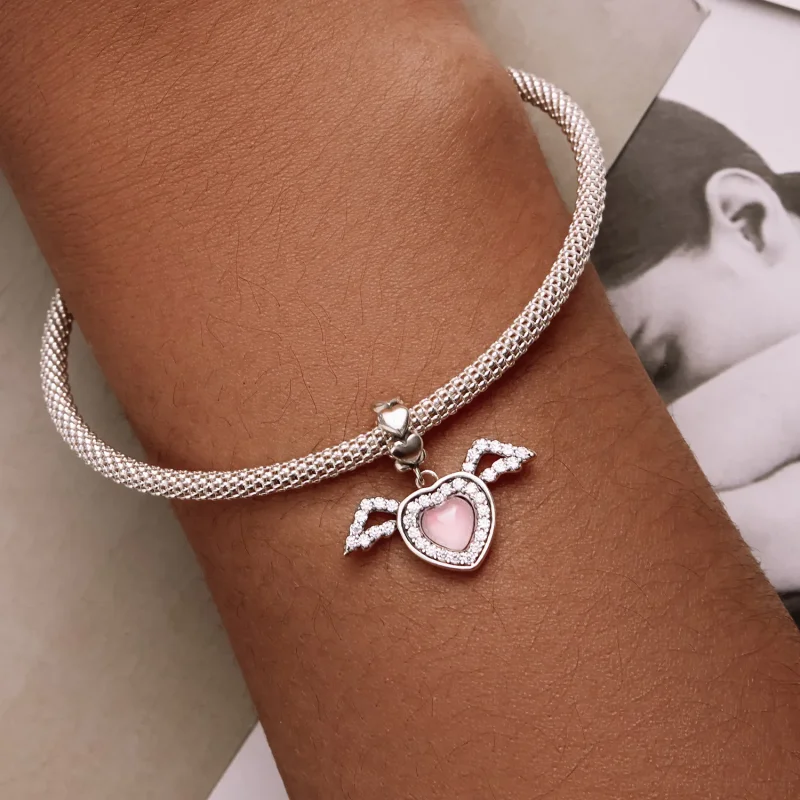 (image for) PANDORA Style Love Wings Dangle Charm - SCC2229 - View 6