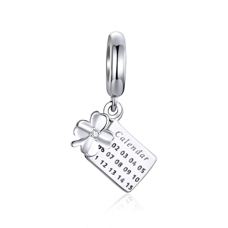 (image for) PANDORA Style Lucky Calendar Dangle Charm - BSC257 - Product Image