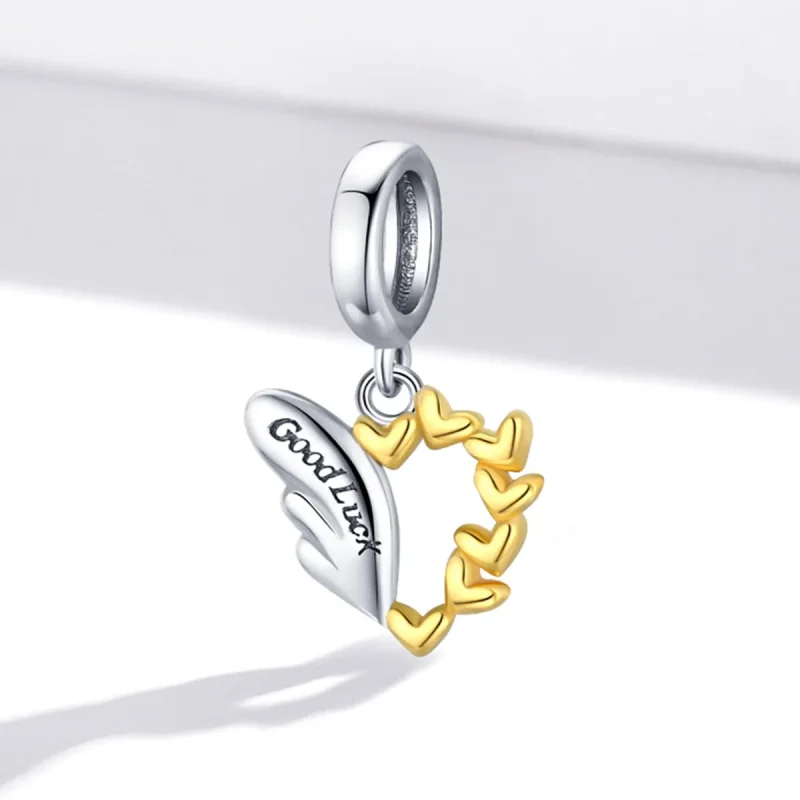 (image for) PANDORA Style Lucky Wings Dangle Charm - BSC504 - View 2