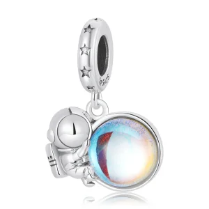 (image for) PANDORA Style Lunar Astronaut Dangle Charm - BSC581