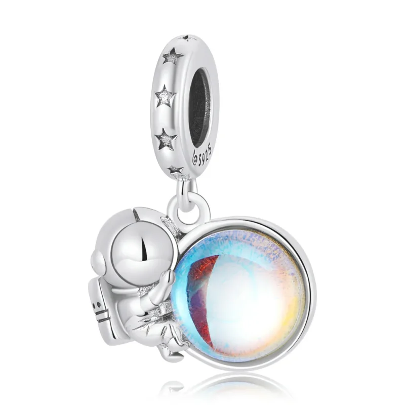 (image for) PANDORA Style Lunar Astronaut Dangle Charm - BSC581 - Product Image