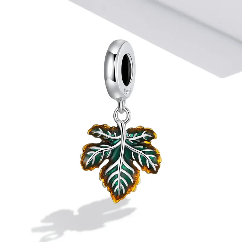 (image for) PANDORA Style Maple Leaf Dangle Charm - SCC2176 - View 2