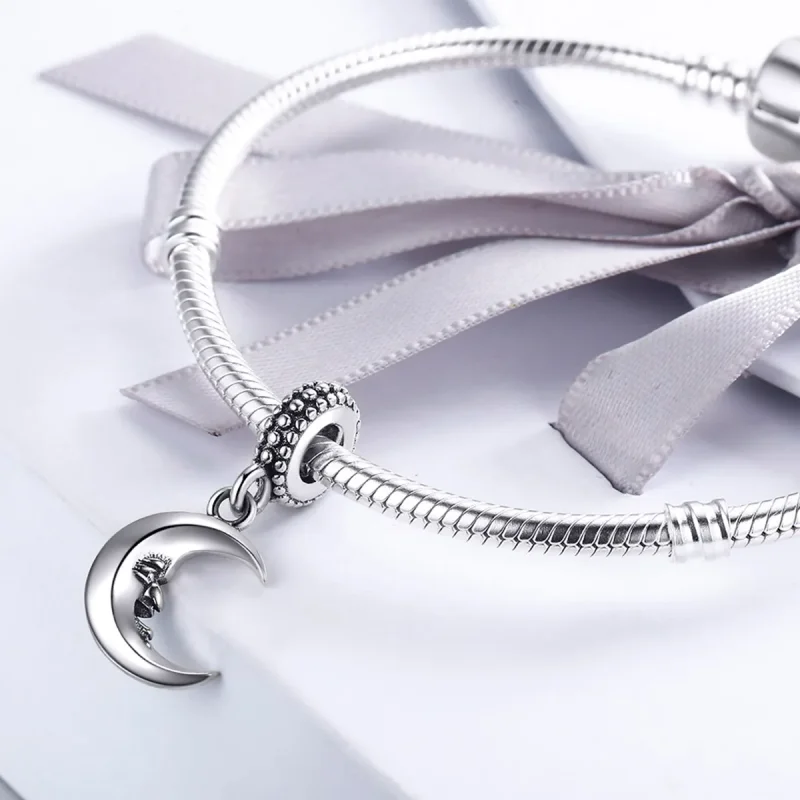 (image for) PANDORA Style Mr Moon Dangle Charm - SCC149 - View 4