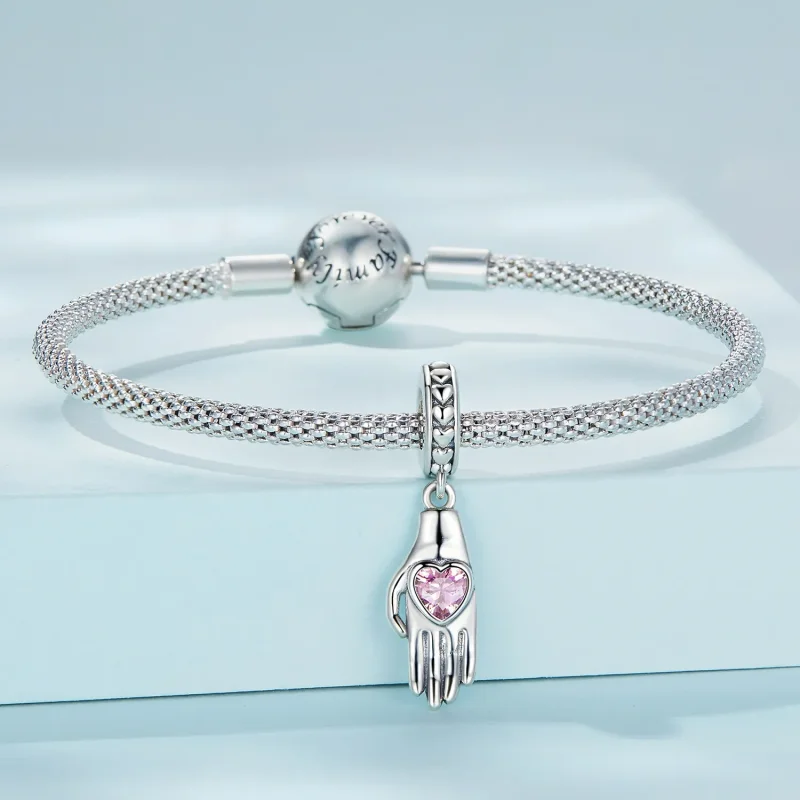 (image for) PANDORA Style Palm Dangle Charm - SCC2388 - View 3