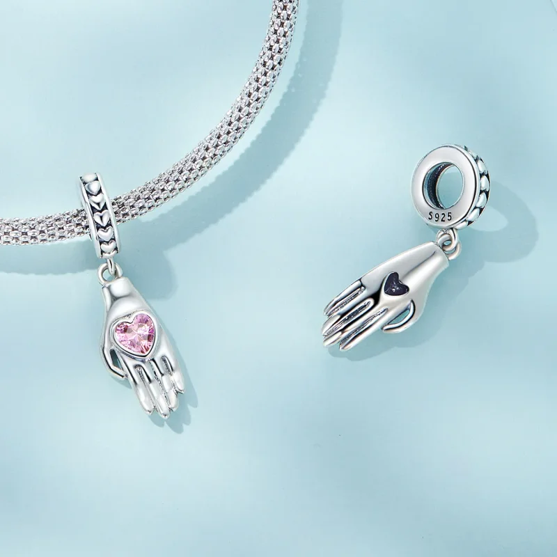 (image for) PANDORA Style Palm Dangle Charm - SCC2388 - View 4