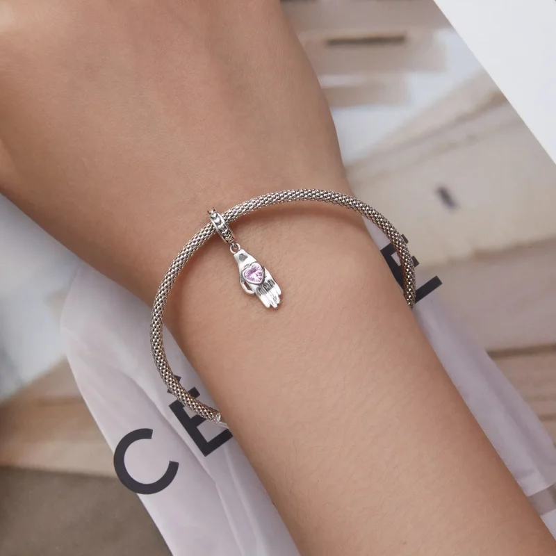 (image for) PANDORA Style Palm Dangle Charm - SCC2388 - View 5