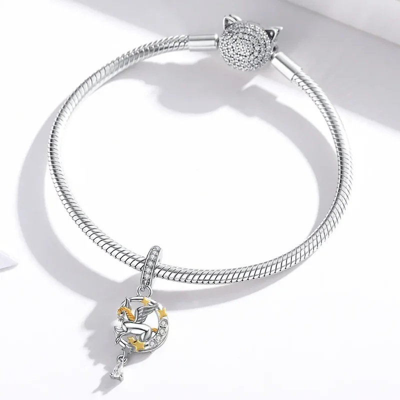 (image for) PANDORA Style Pegasus Dangle Charm - SCC1736 - View 3