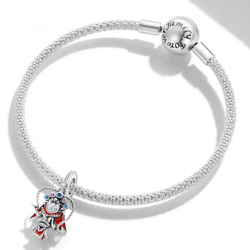 (image for) PANDORA Style Peking Opera Puppet Dangle Charm - SCC2109 - View 3