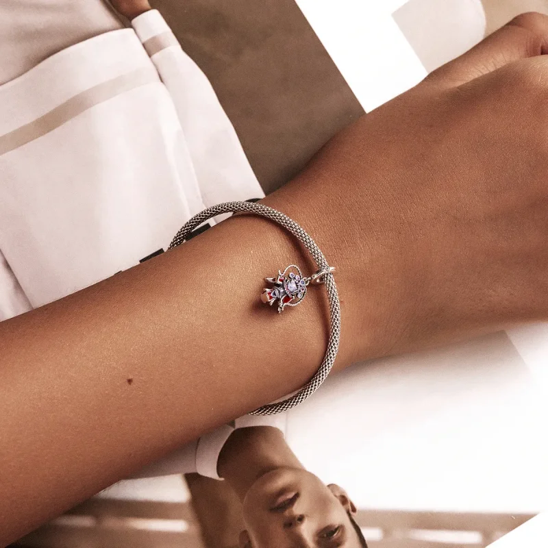 (image for) PANDORA Style Peking Opera Puppet Dangle Charm - SCC2109 - View 5