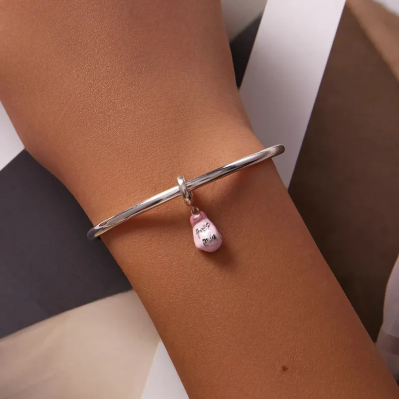 (image for) PANDORA Style Pink Boxing Gloves Dangle Charm - SCC2148 - View 5